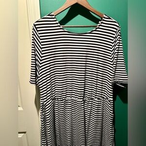 Stripped 3X Torrid Dress
